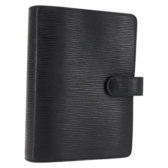 LOUIS VUITTON Epi Agenda MM Day Planner Cover Black - Picture 1 of 16